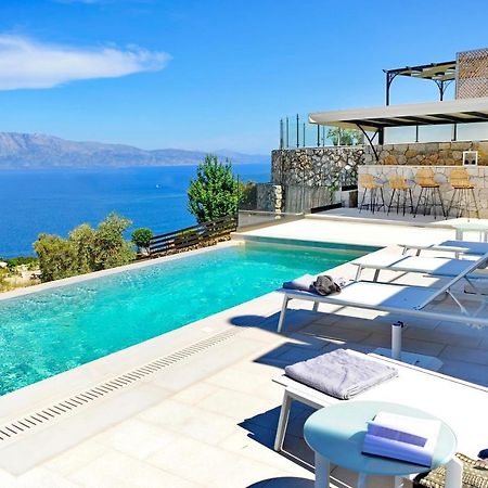 Ionian Stone Luxury Villa Никиана Экстерьер фото