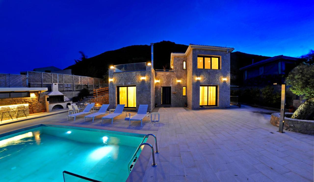 Ionian Stone Luxury Villa Никиана Экстерьер фото
