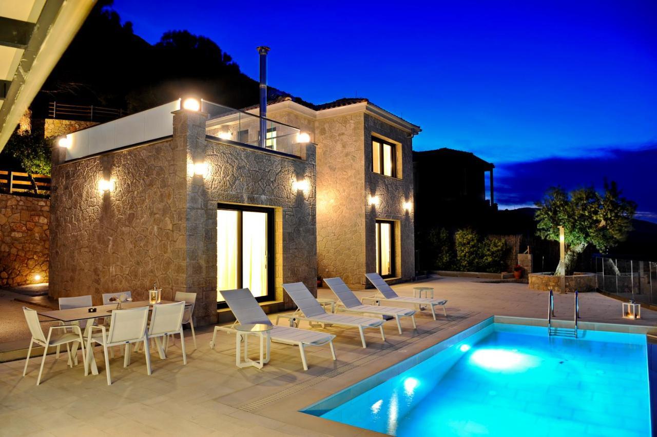 Ionian Stone Luxury Villa Никиана Экстерьер фото
