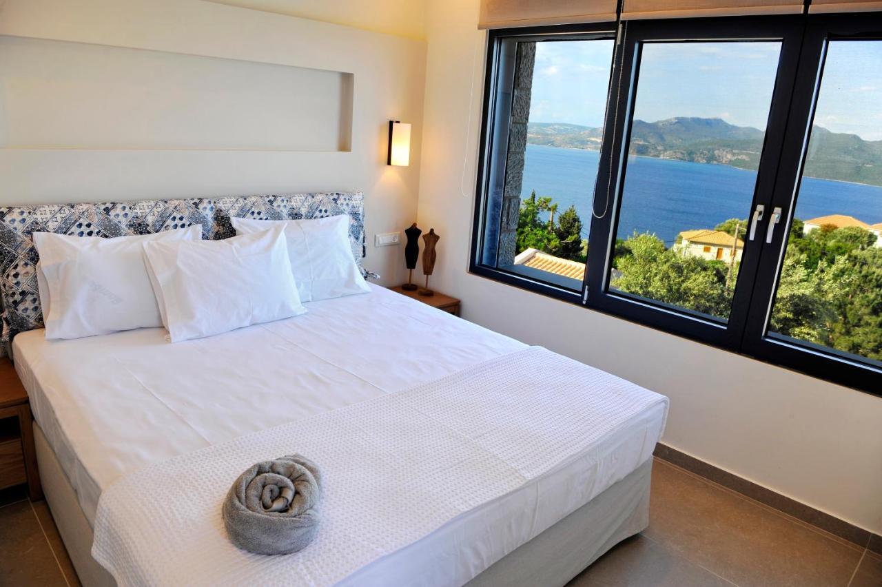 Ionian Stone Luxury Villa Никиана Экстерьер фото