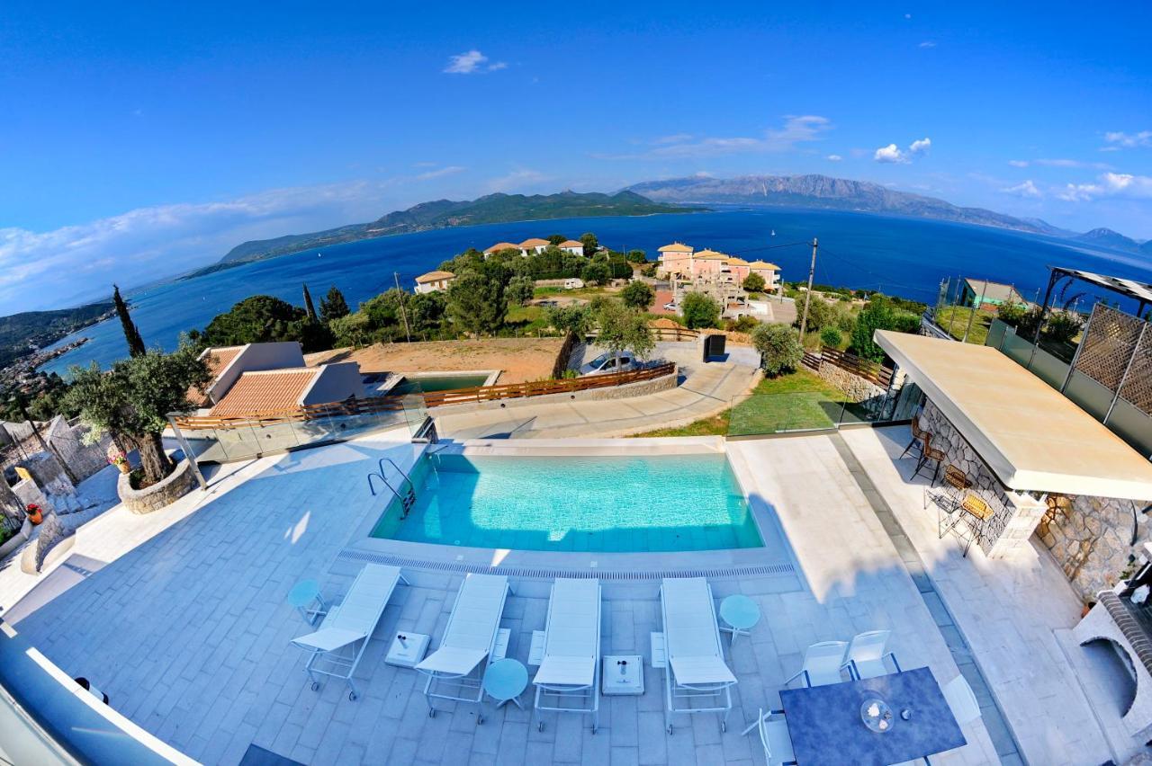 Ionian Stone Luxury Villa Никиана Экстерьер фото