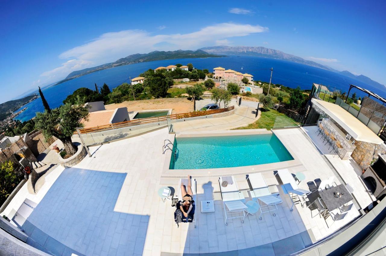 Ionian Stone Luxury Villa Никиана Экстерьер фото