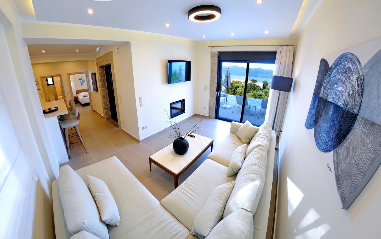 Ionian Stone Luxury Villa Никиана Экстерьер фото