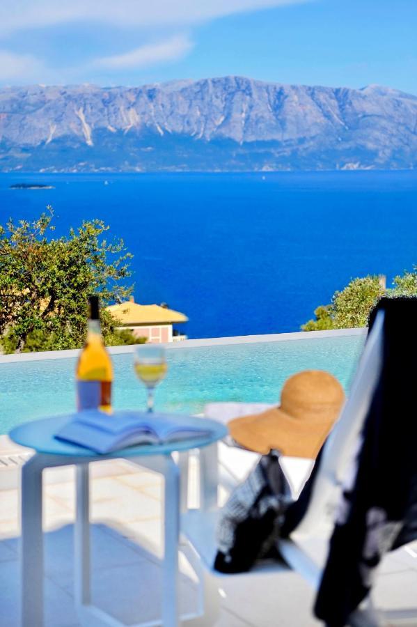 Ionian Stone Luxury Villa Никиана Экстерьер фото