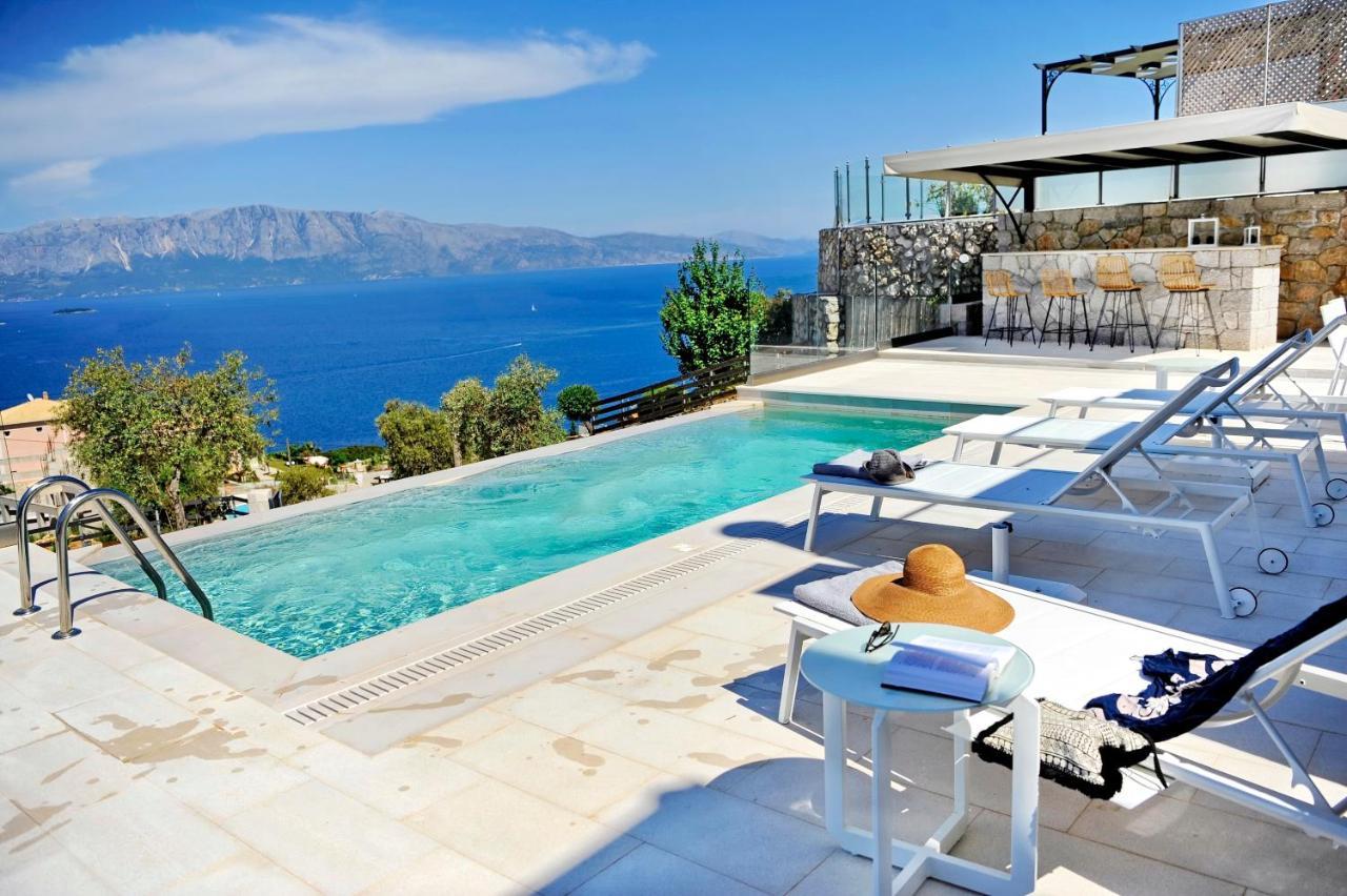 Ionian Stone Luxury Villa Никиана Экстерьер фото