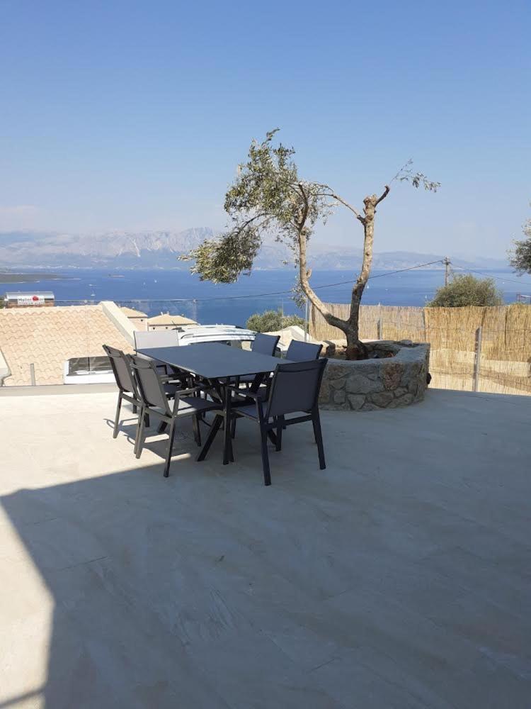 Ionian Stone Luxury Villa Никиана Экстерьер фото