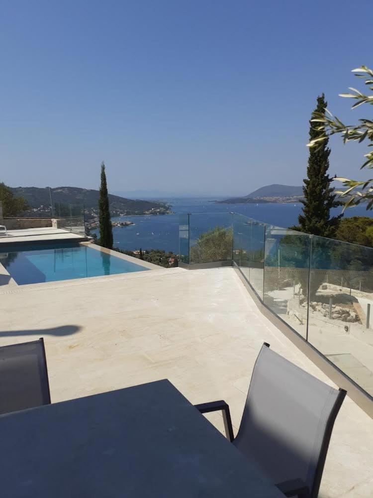 Ionian Stone Luxury Villa Никиана Экстерьер фото