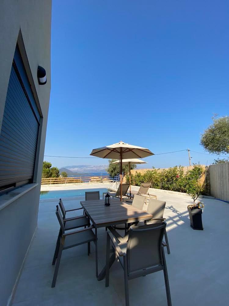 Ionian Stone Luxury Villa Никиана Экстерьер фото