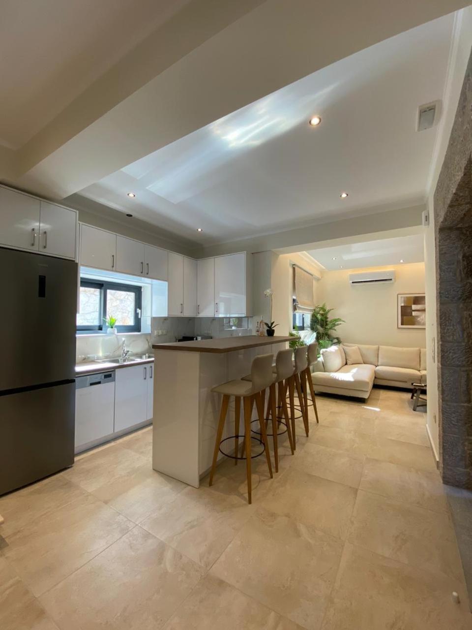 Ionian Stone Luxury Villa Никиана Экстерьер фото