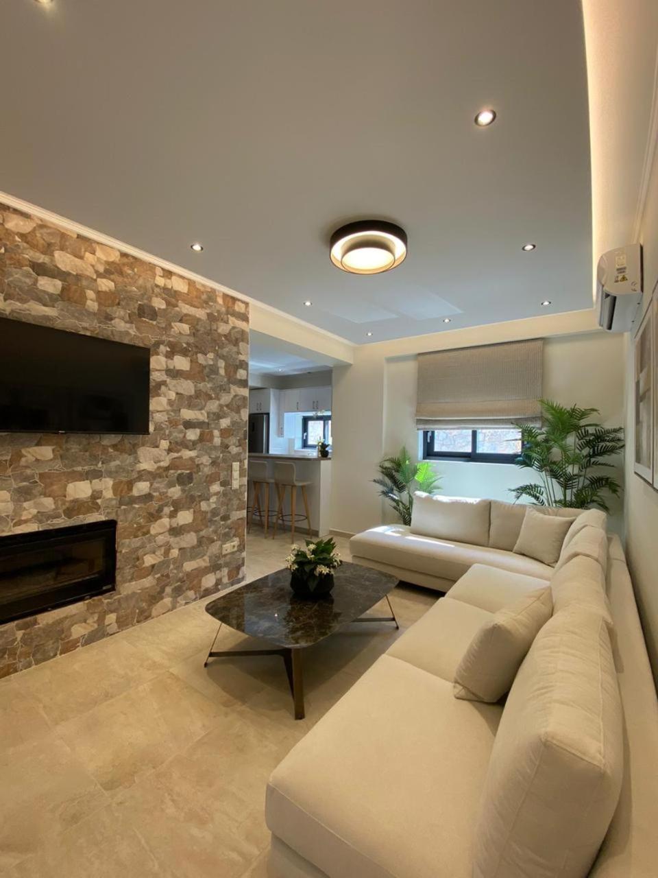 Ionian Stone Luxury Villa Никиана Экстерьер фото