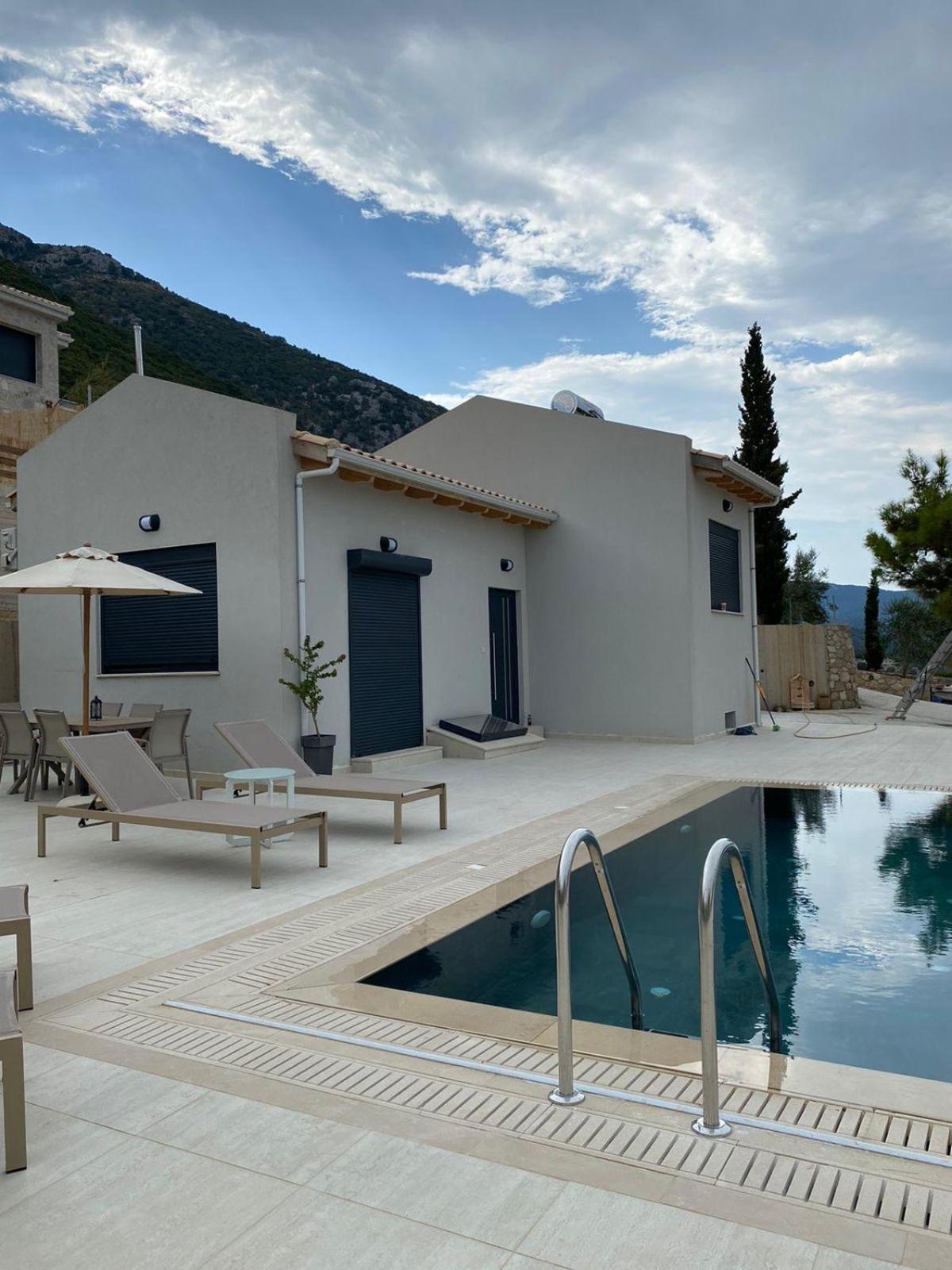 Ionian Stone Luxury Villa Никиана Экстерьер фото